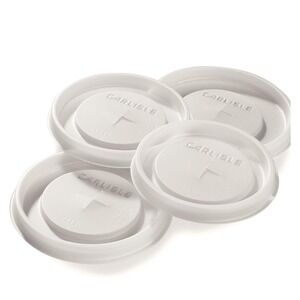 1000 Carlisle Food service Products 5506L30 Polystyrene Tumbler Lid 9.5oz